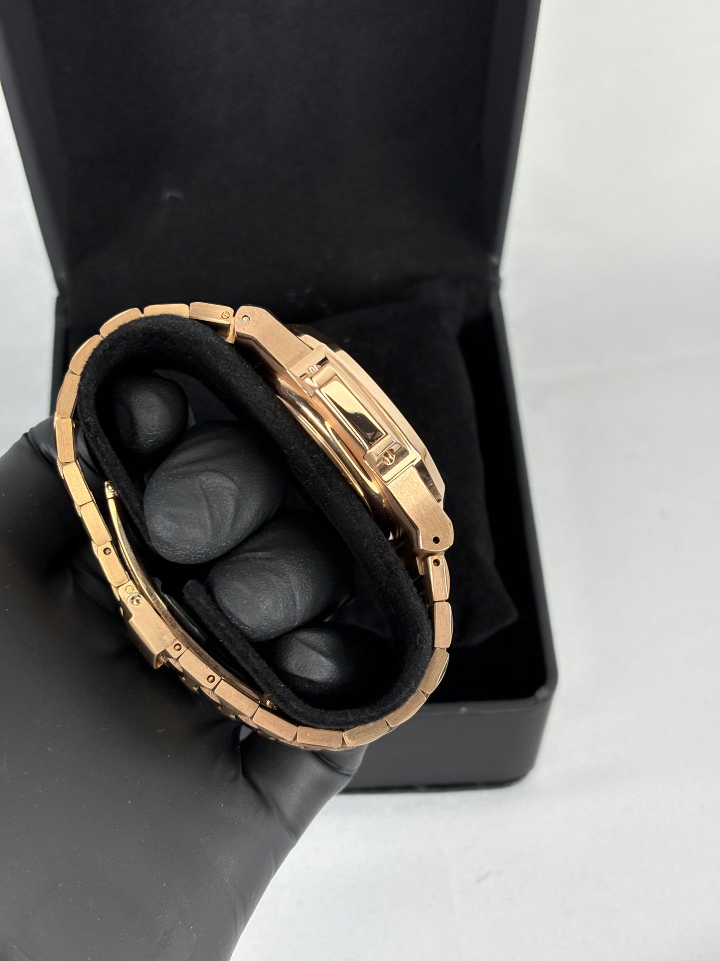 Seiko mod rosegold - nautilus «open heart»