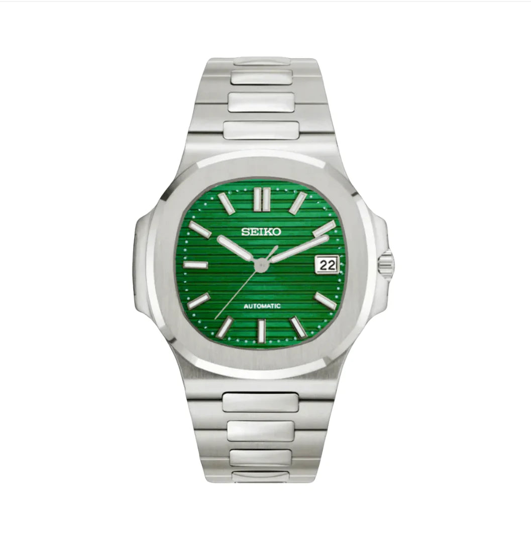 Seiko mod nautilus - Green dial