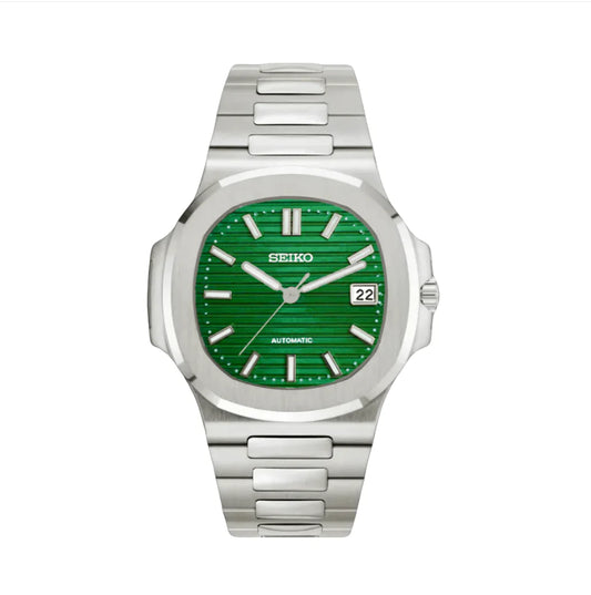 Seiko mod nautilus - Green dial