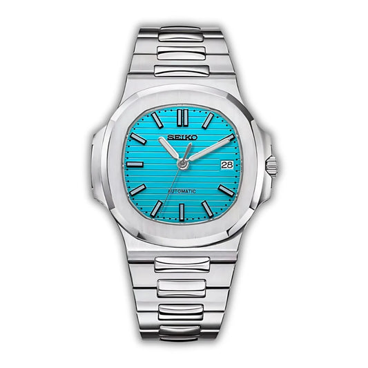 Seiko mod Nautilus - tiffany dial